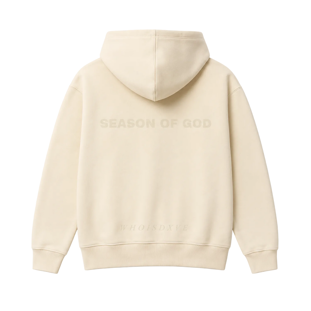 SEASON OF GOD HOODIE (CREME)