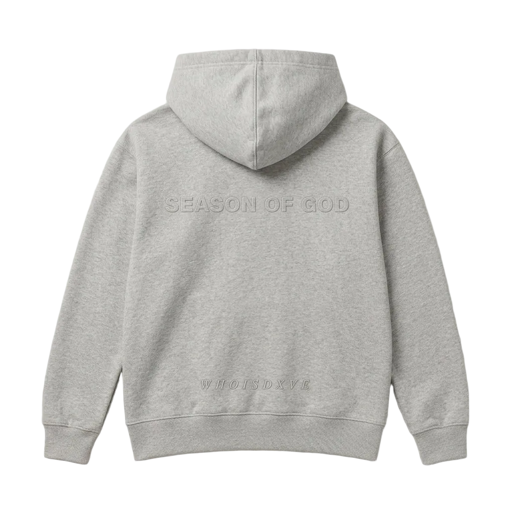 SEASON OF GOD HOODIE (GREY)